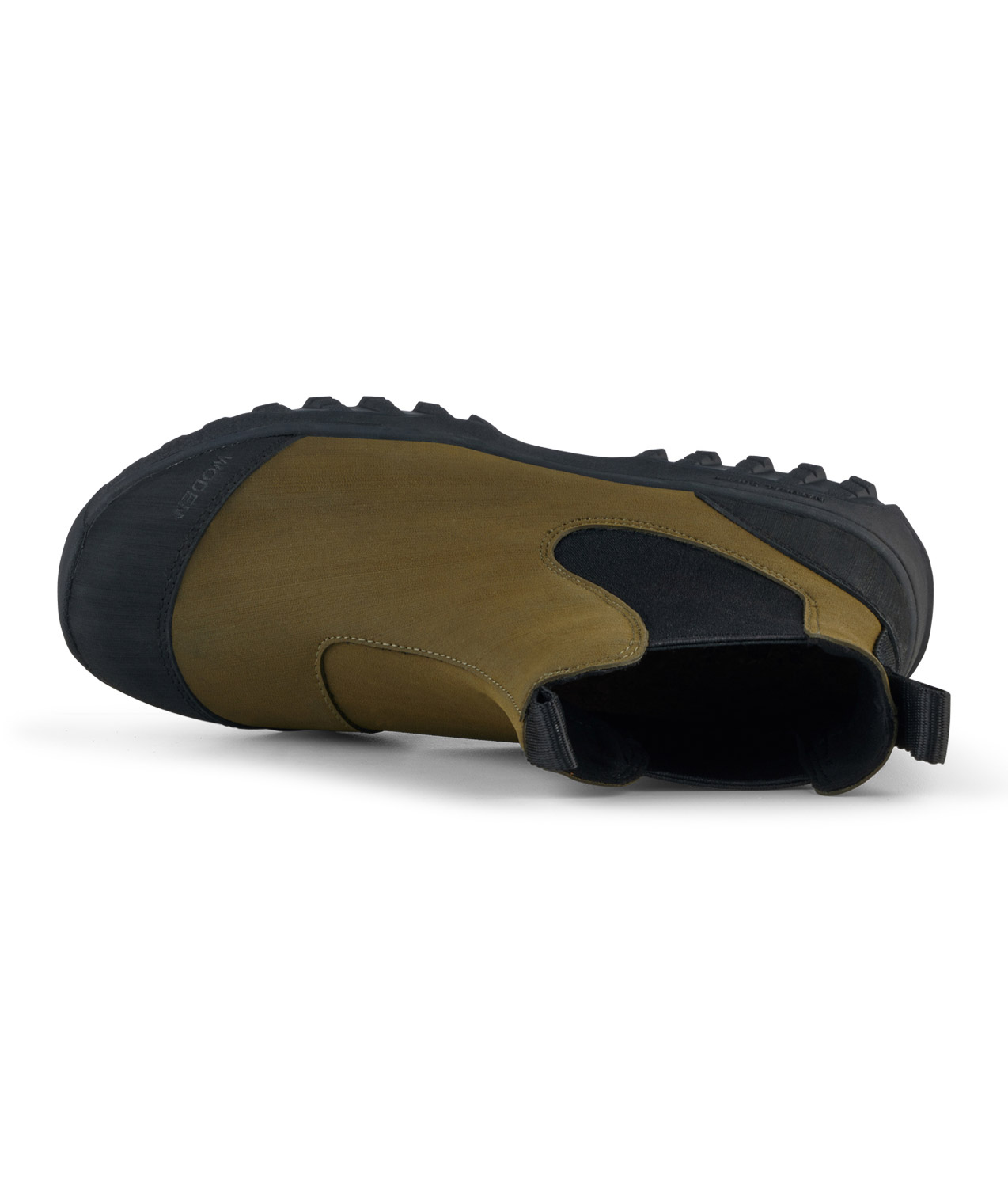 Woden Magda Track women's boots, Dark olive , Dark olive , large image number 3