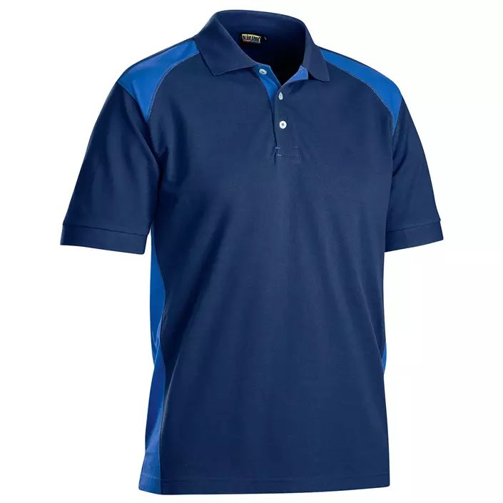 Blåkläder polo T-shirt, Marine/Blue, large image number 0