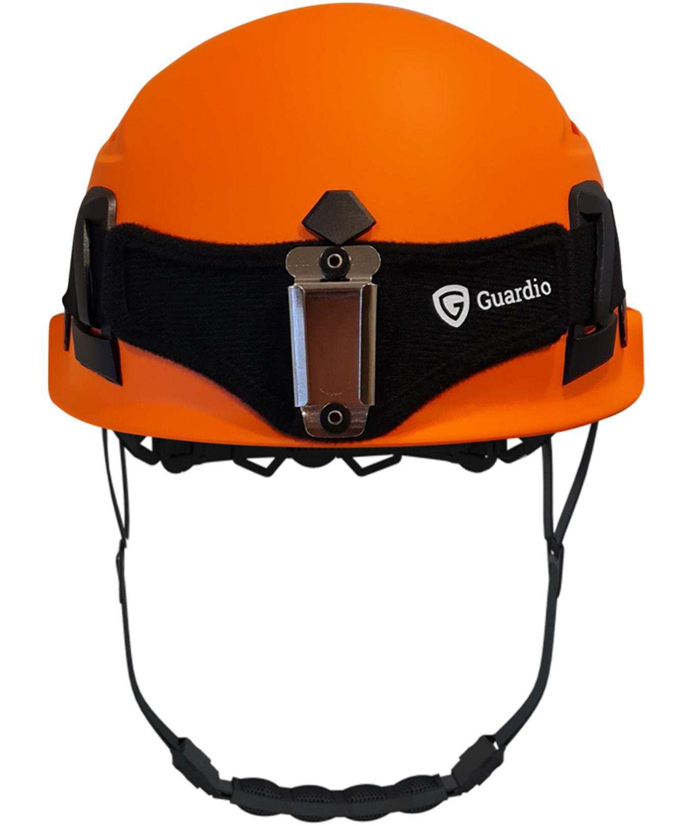 Guardio adapter til pandelampe til sikkerhedshjelm, Sort