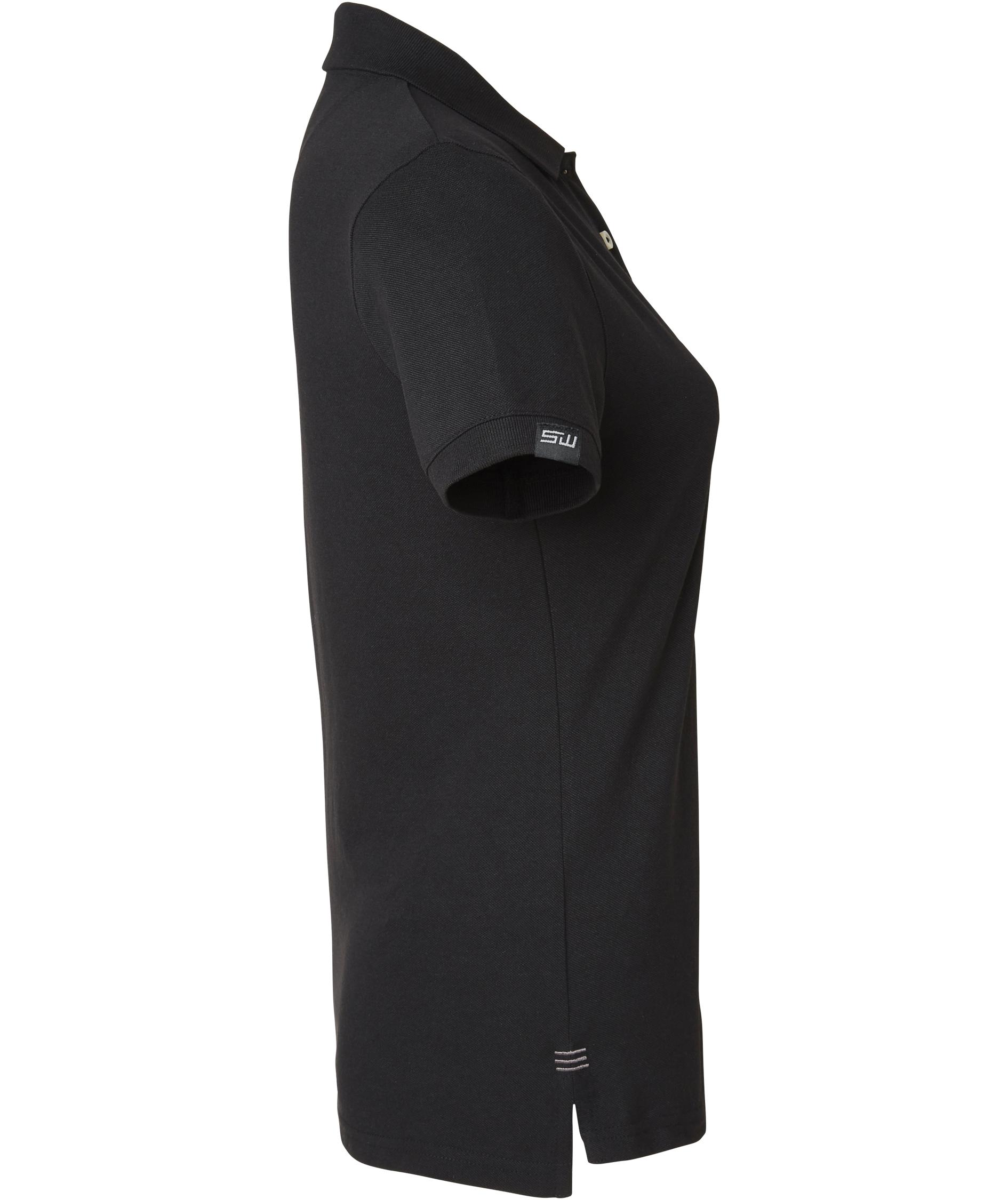 South West Wera dame polo T-shirt, Black/Grey, large image number 2