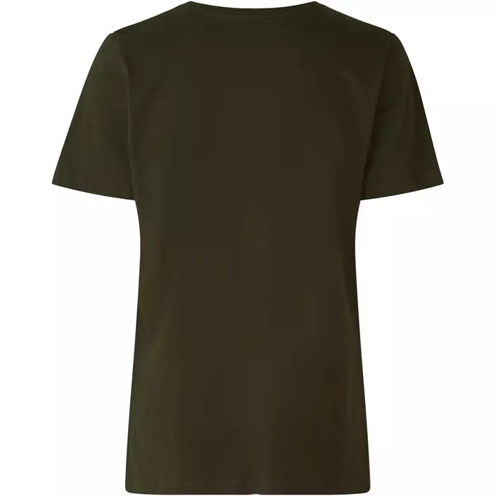 ID økologisk dame T-shirt, Olivengrøn, large image number 2