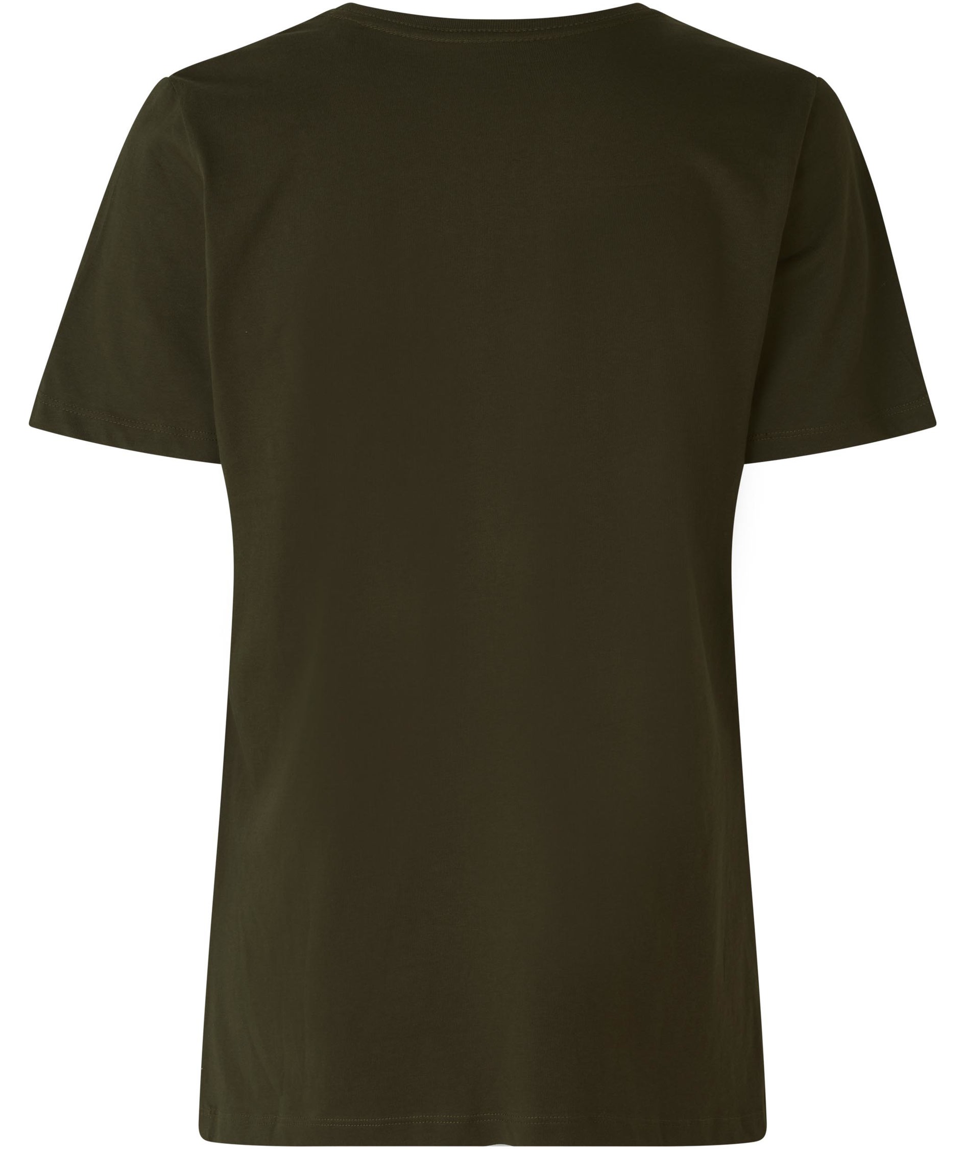 ID organic women's T-shirt, Olive Green, large image number 2