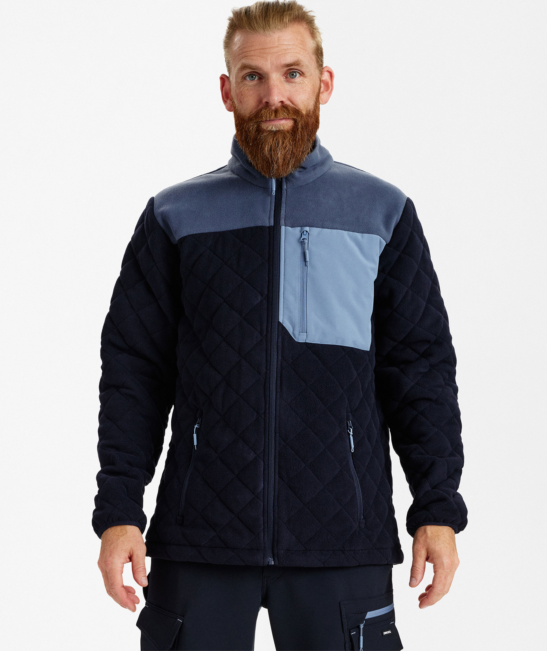 Engel Entire quilted fleece jacket