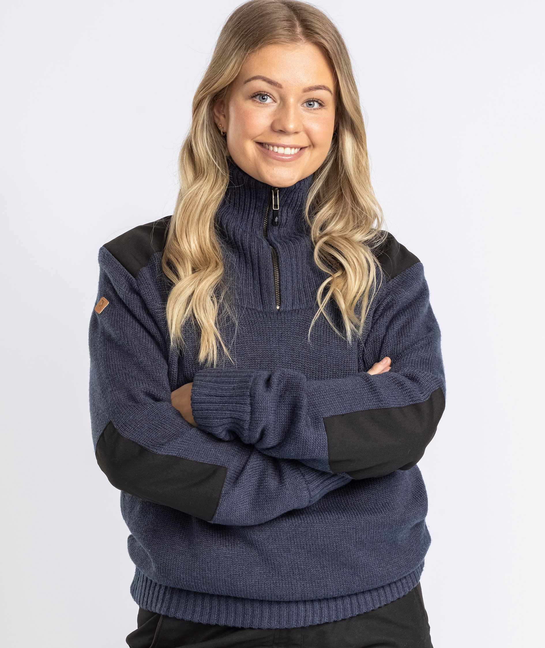 Pinewood&nbsp;Hurricane dame striktr&oslash;je med membran, Dark Navy Melange, large image number 9