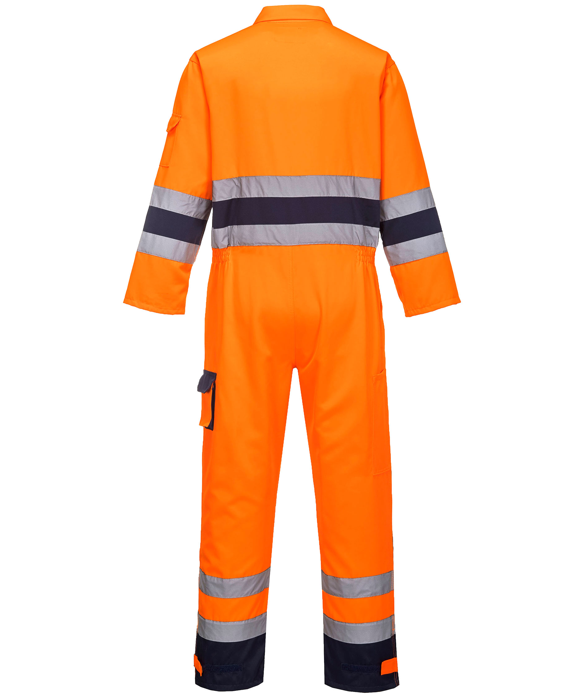 Portwest coverall, Hi-vis Orange/Marine