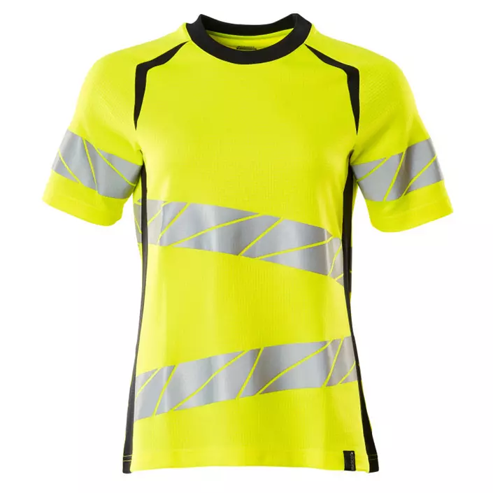Mascot Accelerate Safe women's T-shirt, Hi-Vis Yellow/Dark Marine, large image number 0