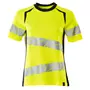 Mascot Accelerate Safe Damen T-Shirt, Hi-Vis Gelb/Dunkel Marine Mascot Accelerate Safe Damen T-Shirt, Hi-Vis Gelb/Dunkel Marine