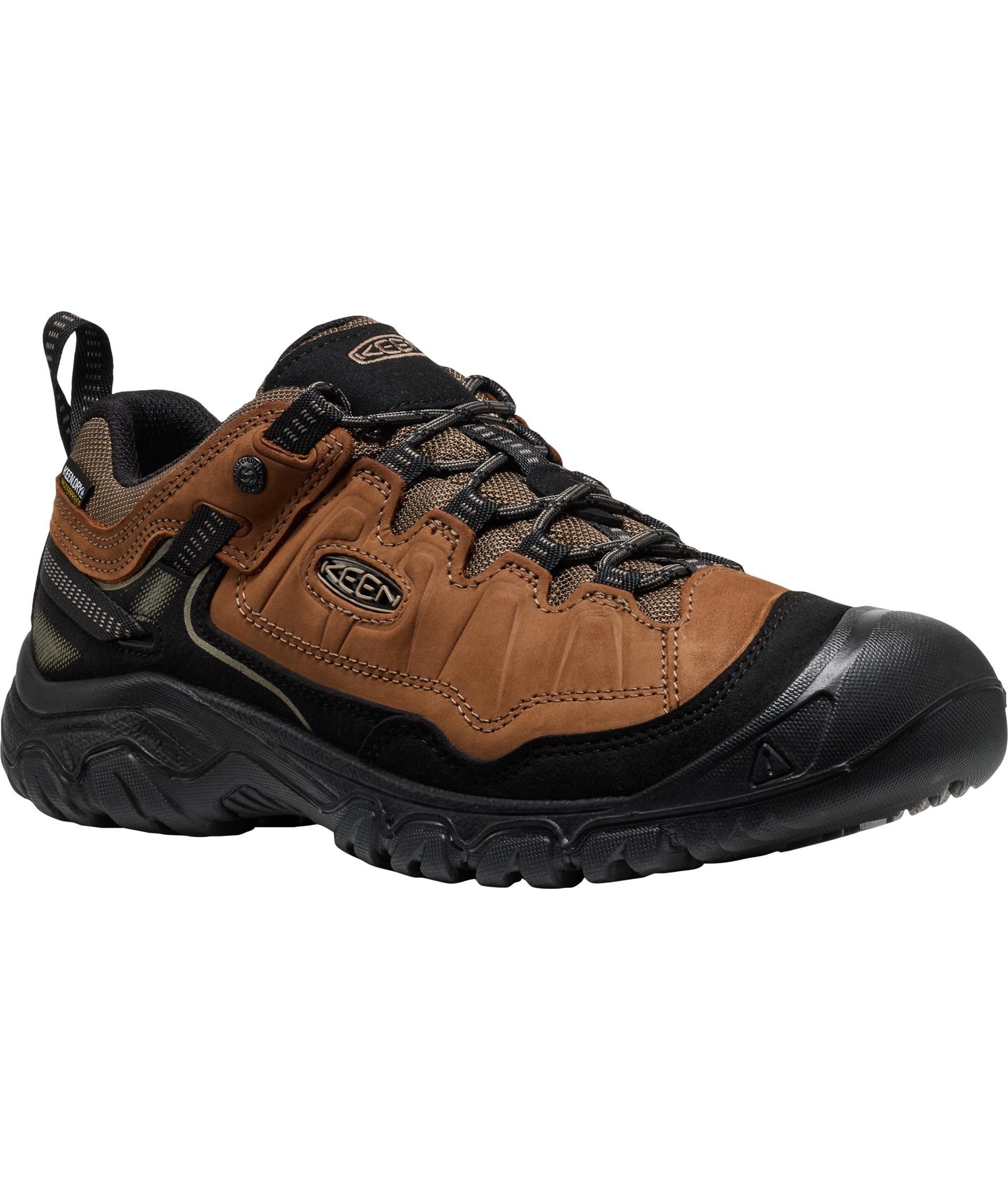 Keen Targhee IV WP hiking shoes, Bison/Black, large image number 2