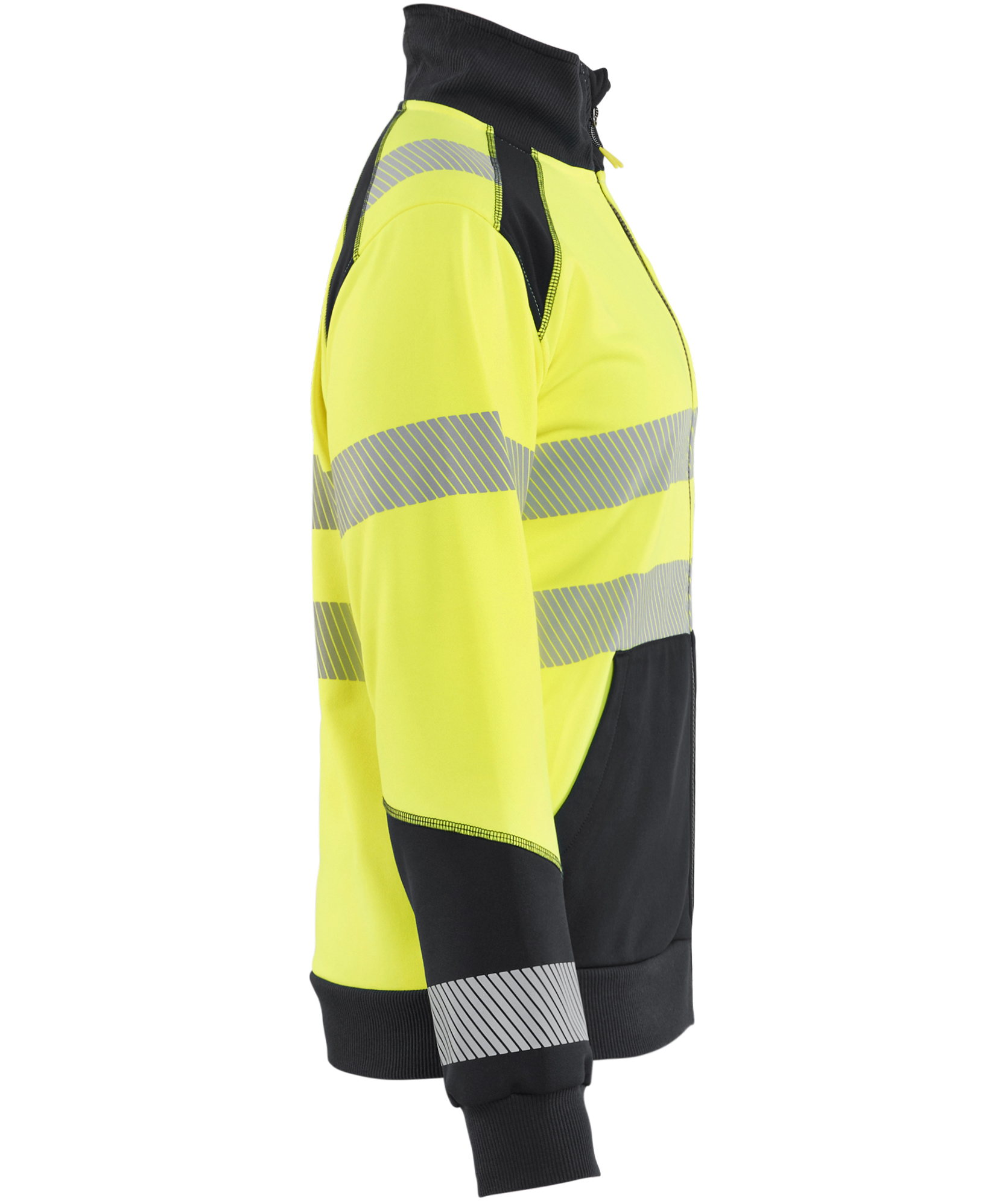 Bl&aring;kl&auml;der Damen Cardigan, Hi-vis Gelb/Schwarz, large image number 3