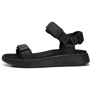 Woden Line dame sandaler, Black/Black