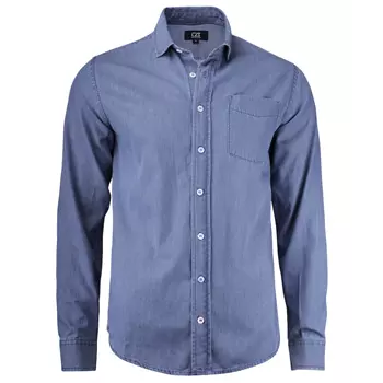 Cutter & Buck Ellensburg Modern fit denim shirt, Denim blue