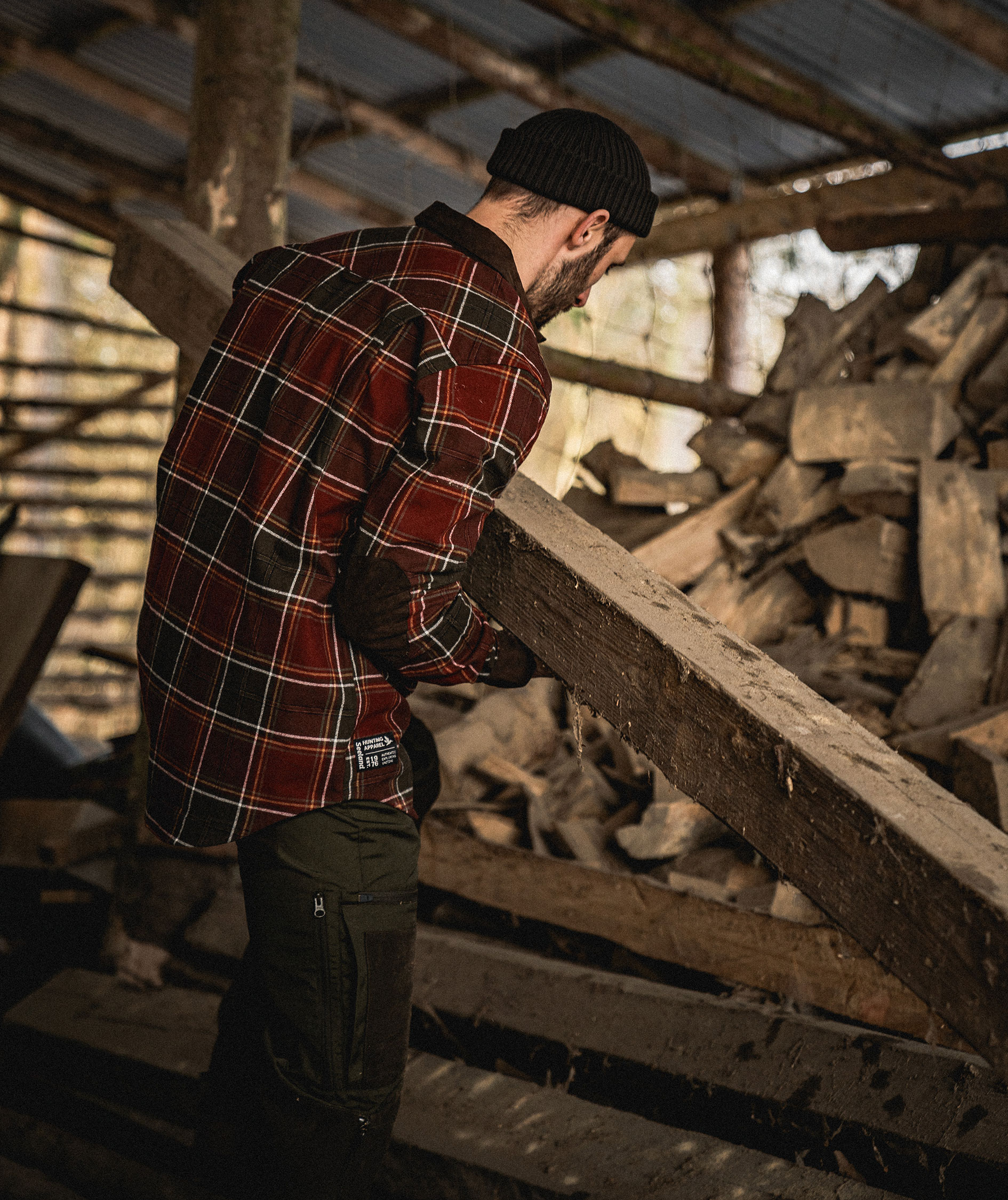 Seeland Banff lumberjack shirt, Red Check, large image number 3
