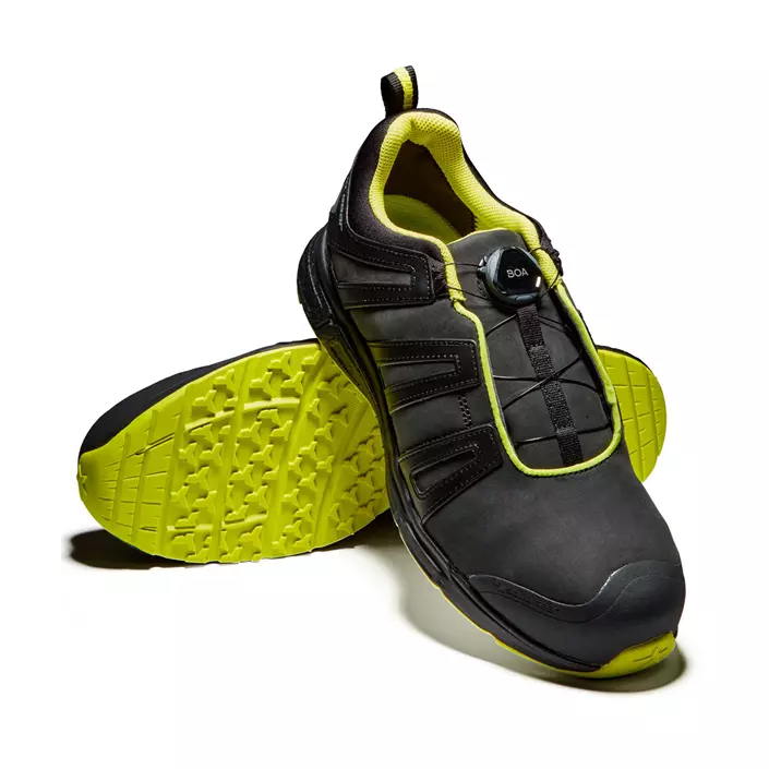 Solid Gear Venture safety shoes S3, Black/Lime, large image number 6
