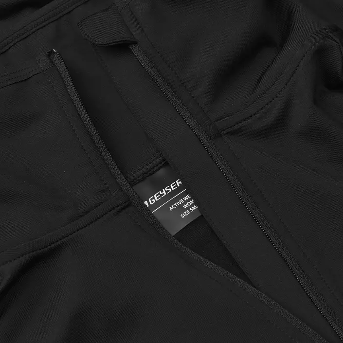 GEYSER woman's half-zip training pullover, Black, large image number 3
