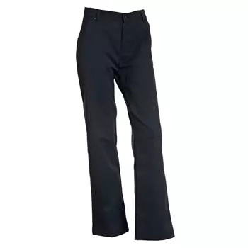 Nybo Workwear Club Classic women's trousers with extra leg length, Black