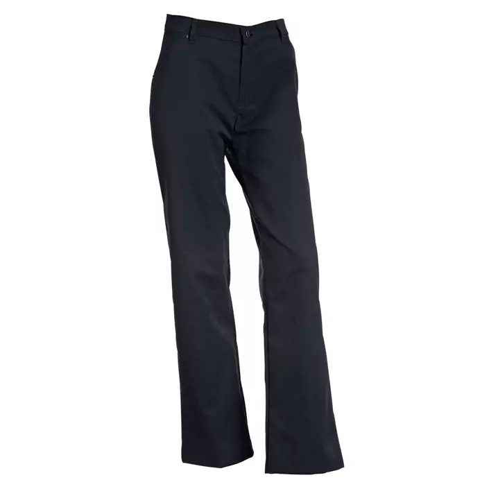 Nybo Workwear Club Classic women's trousers with extra leg length, Black, large image number 0