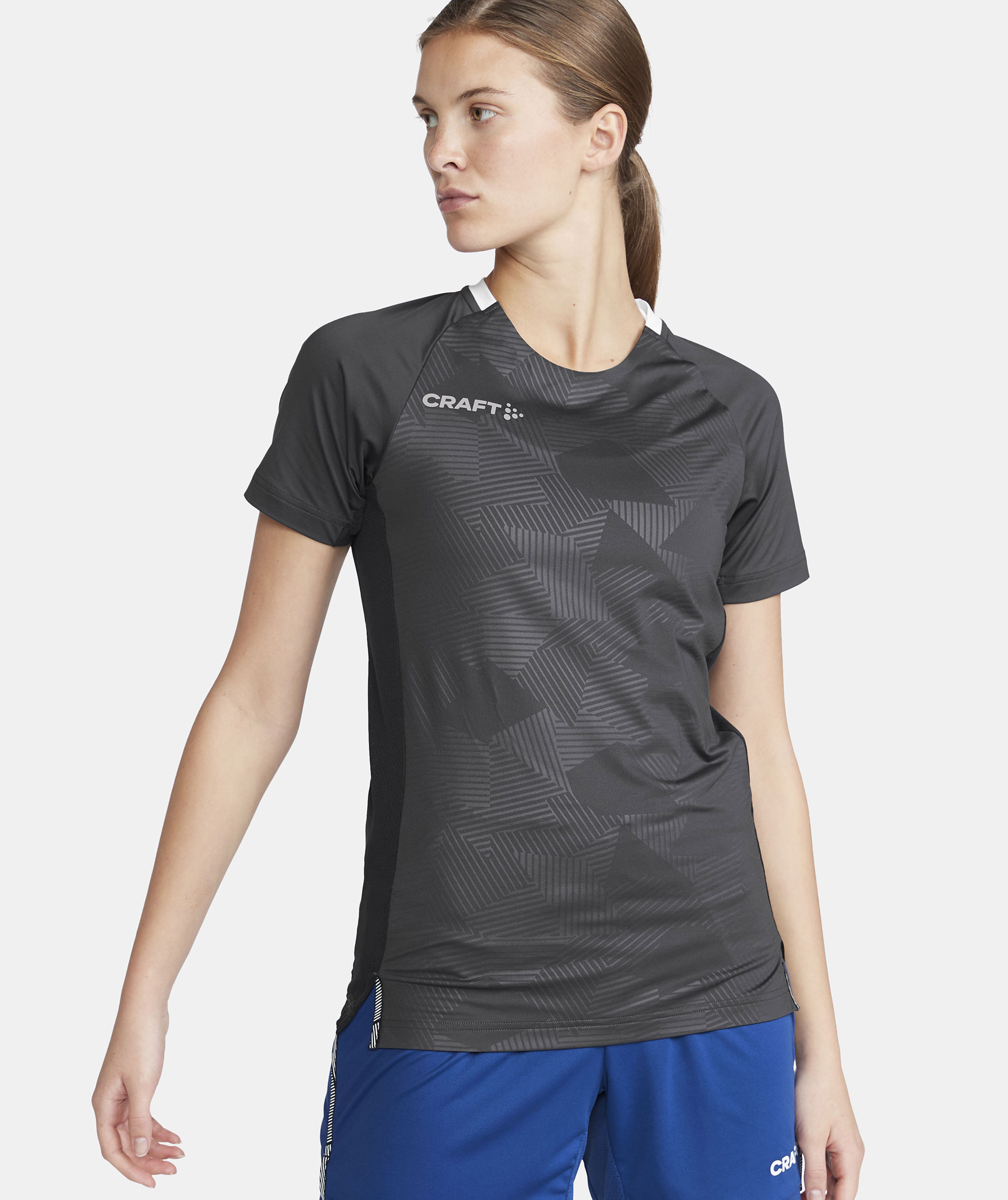 Craft Premier Solid Jersey women's T-shirt, Asphalt, large image number 5