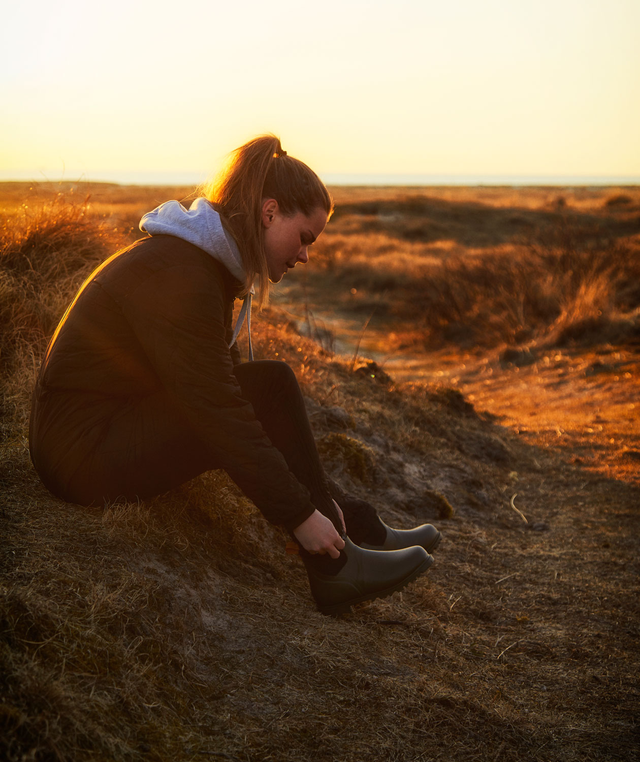 Gateway1 Ascot Lady 6" 3mm gummist&ouml;vlar, Dark brown