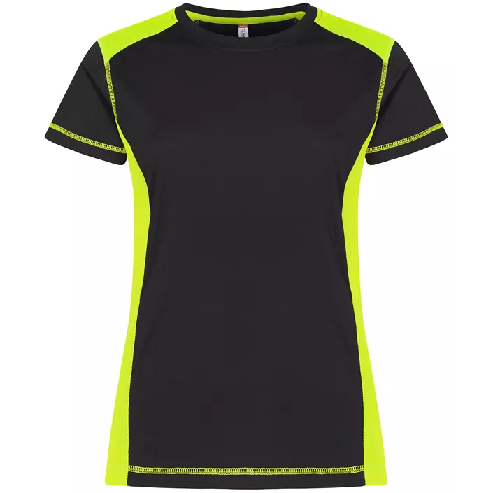 Clique Ambition-T Damen T-Shirt, Visibility Yellow, large image number 0