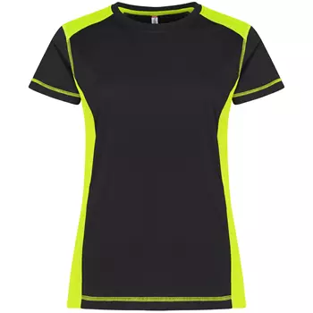 Clique Ambition-T Damen T-Shirt, Visibility Yellow