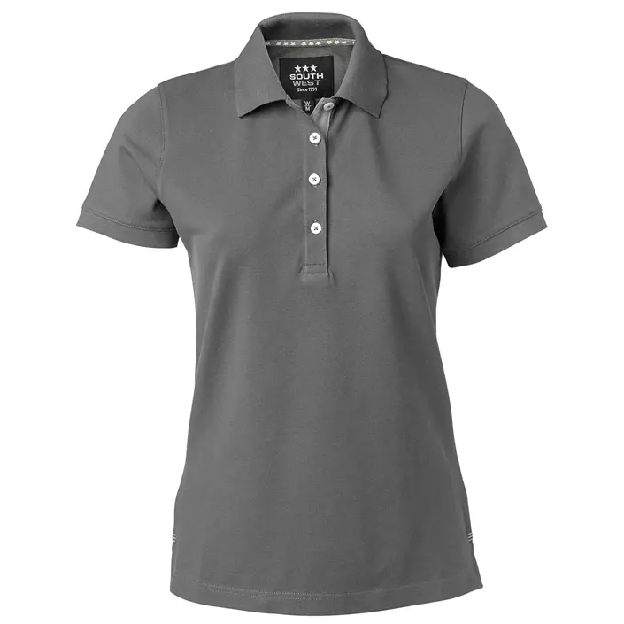South West Marion women's polo shirt, Graphite, large image number 1