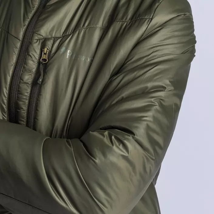 Pinewood Wool Insulation jakke, Moss green, large image number 5