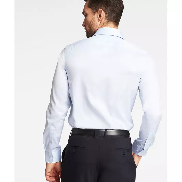 Lindbergh Twill slim fit skjorte, Light blue, large image number 5