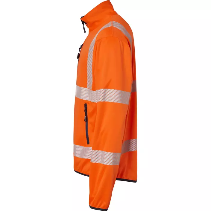 Top Swede softshell jacket 7721, Hi-Vis Orange/Navy, large image number 3