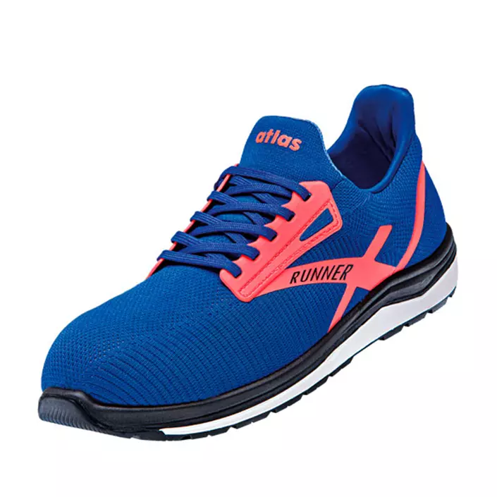 Atlas Runner 45 Sicherheitsschuhe S1P, Neon Blue, large image number 0