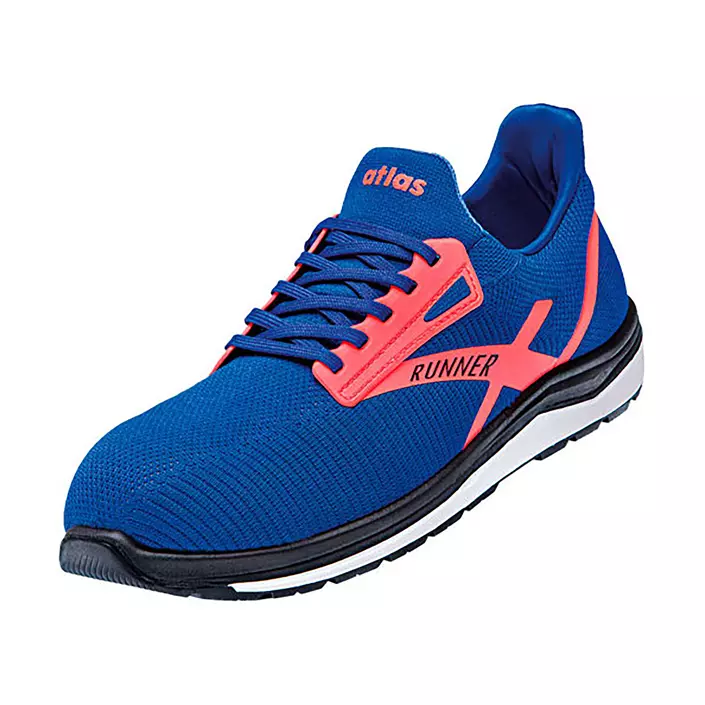 Atlas Runner 45 sikkerhedssko S1P, Neon Blue, large image number 0