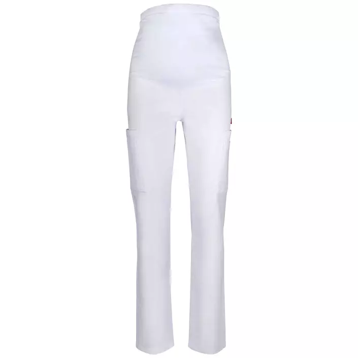 Smila Workwear Nea maternity trousers, White, large image number 0