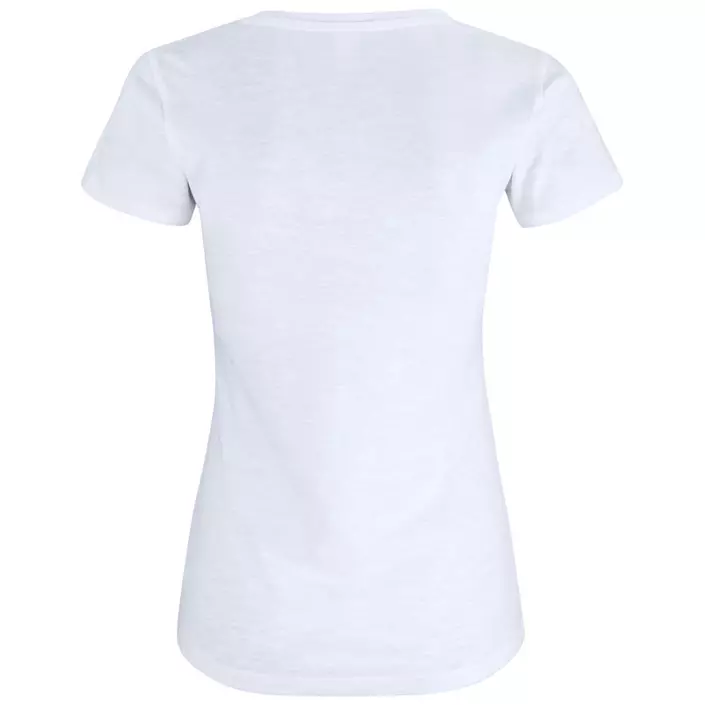 Clique Slub dame T-shirt, Hvid, large image number 1