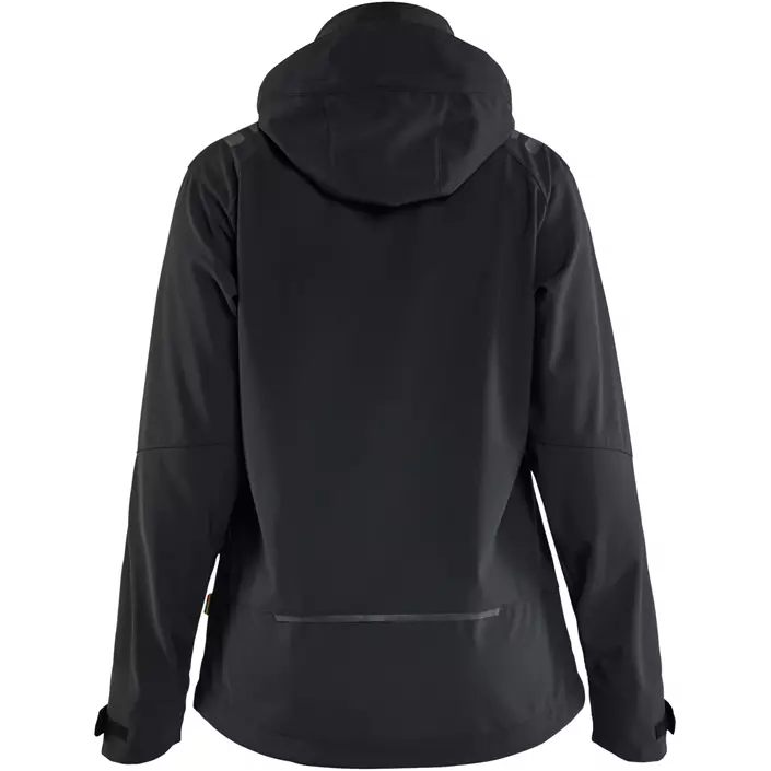 Blåkläder softshelljacka full stretch dam, Svart/Svart, large image number 1