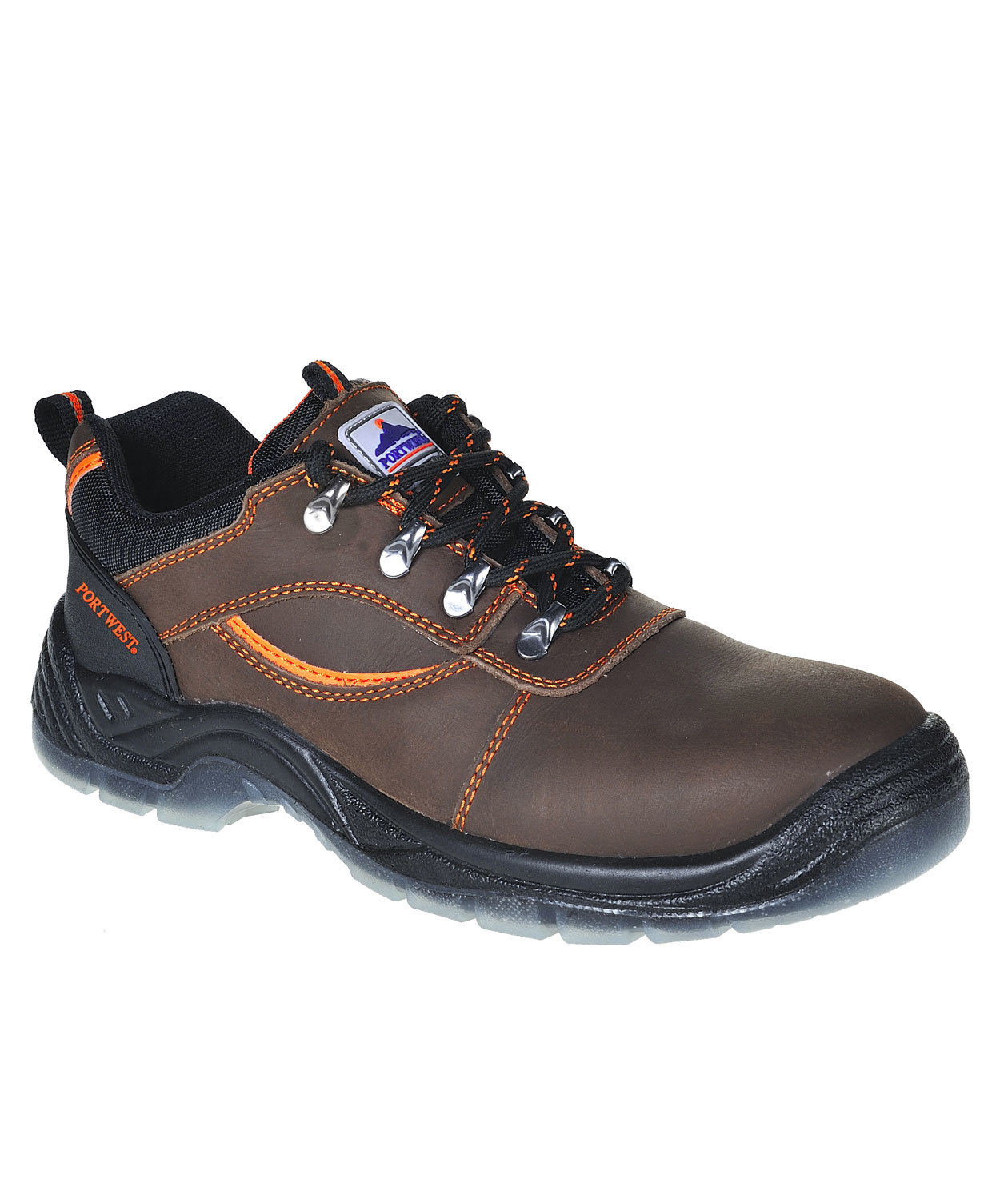 Portwest FW59 Steelite Mustang safety shoes S3, Brown, Brown, large image number 0