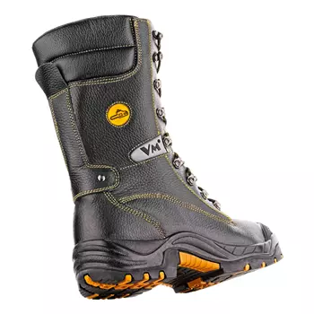 VM Footwear Belfast Schnittschutzstiefel S3, Schwarz/Gelb