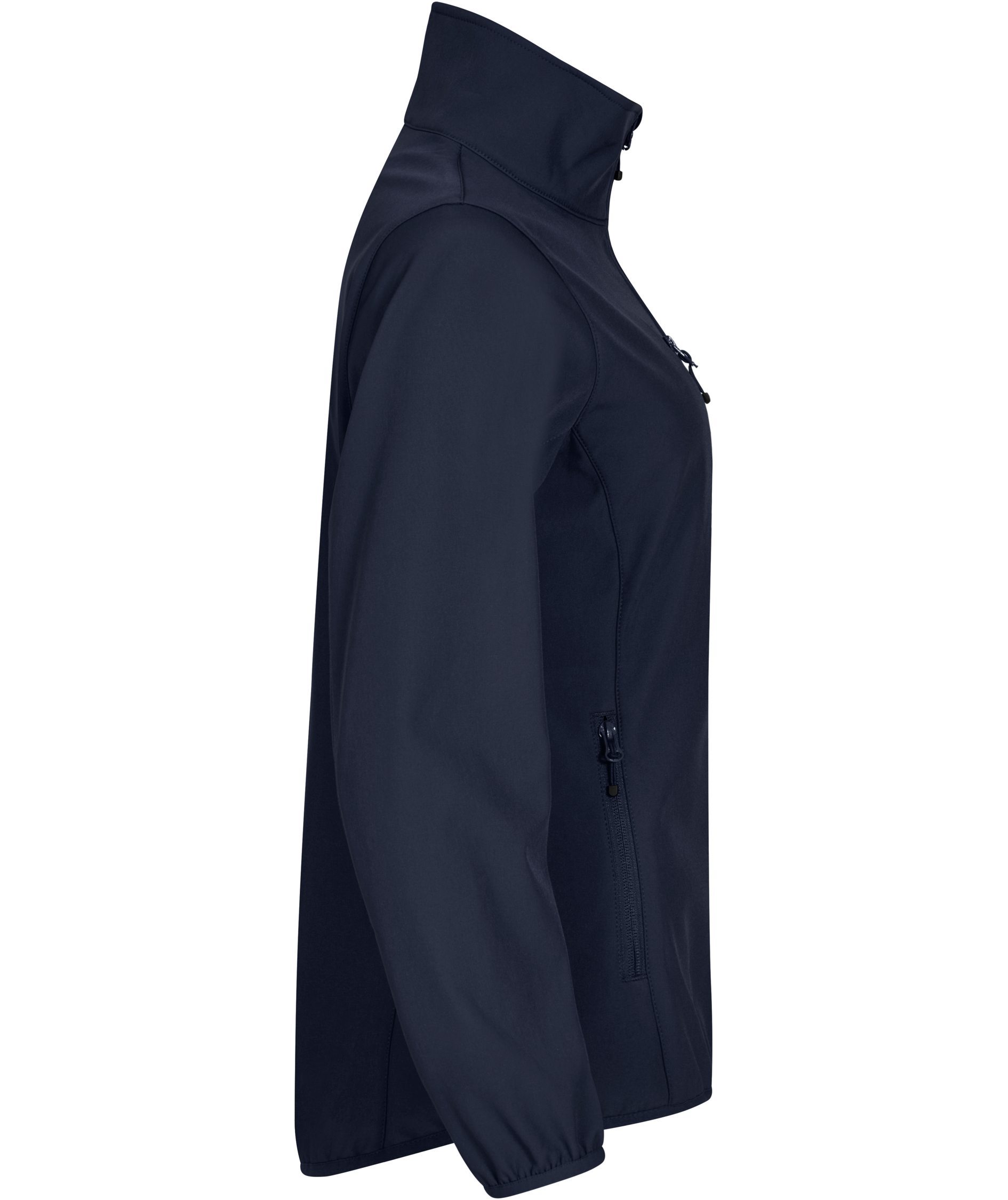 Clique Classic women's softshell jacket, Dark navy, large image number 2