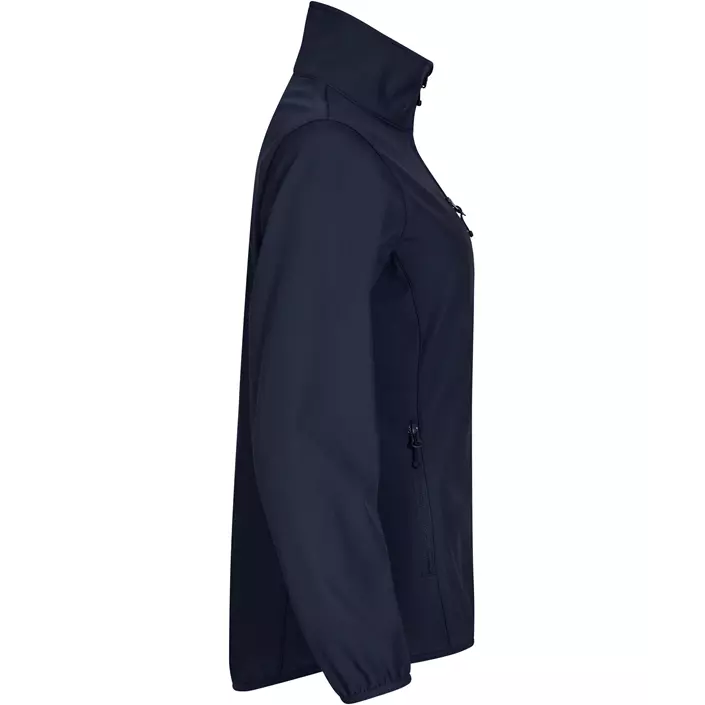 Clique Classic women's softshell jacket, Dark navy, large image number 2