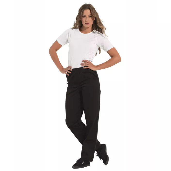 Kentaur  jogging trousers with extra leg length, Black, large image number 2