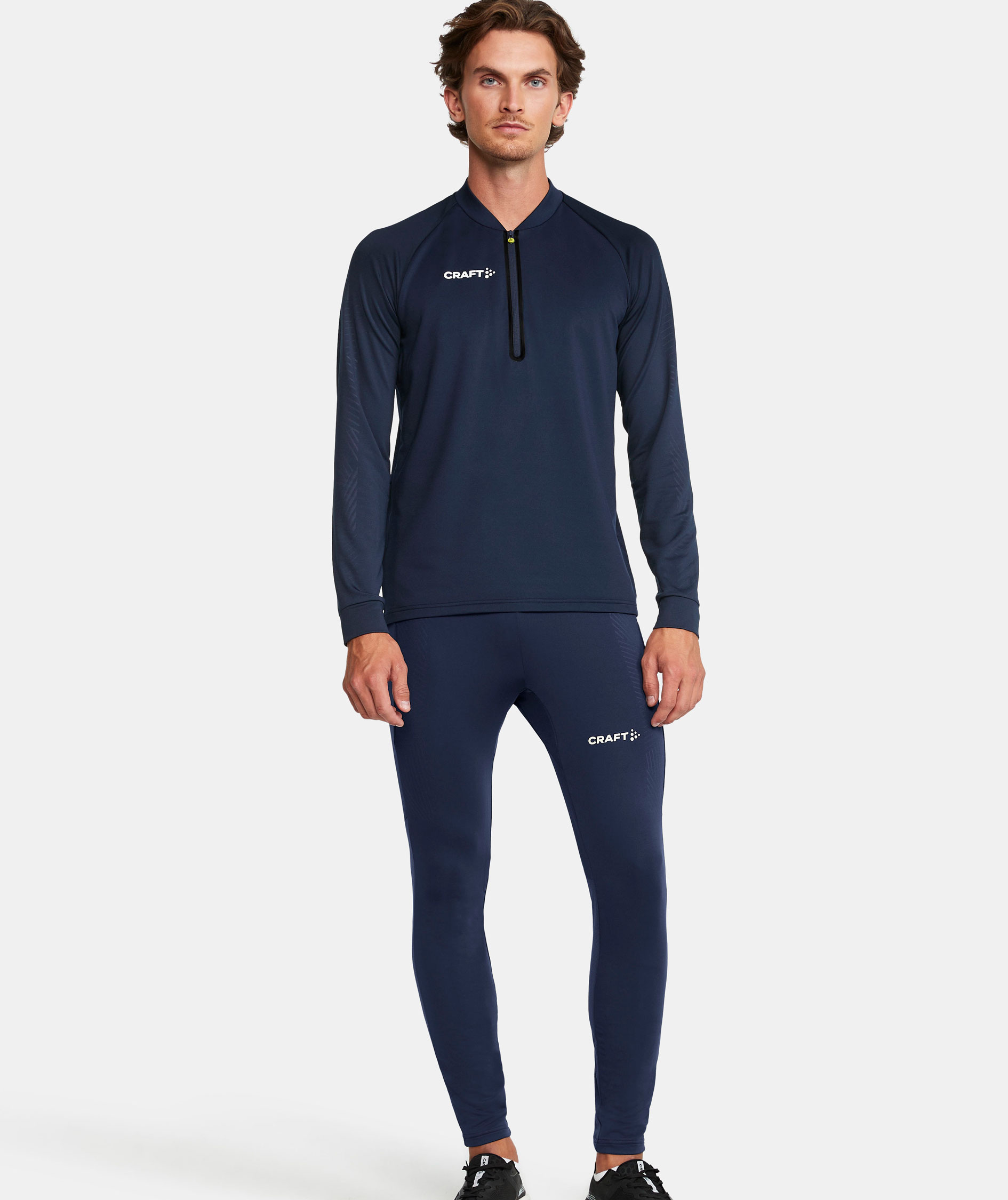 Craft Extend halfzip training pullover, Navy