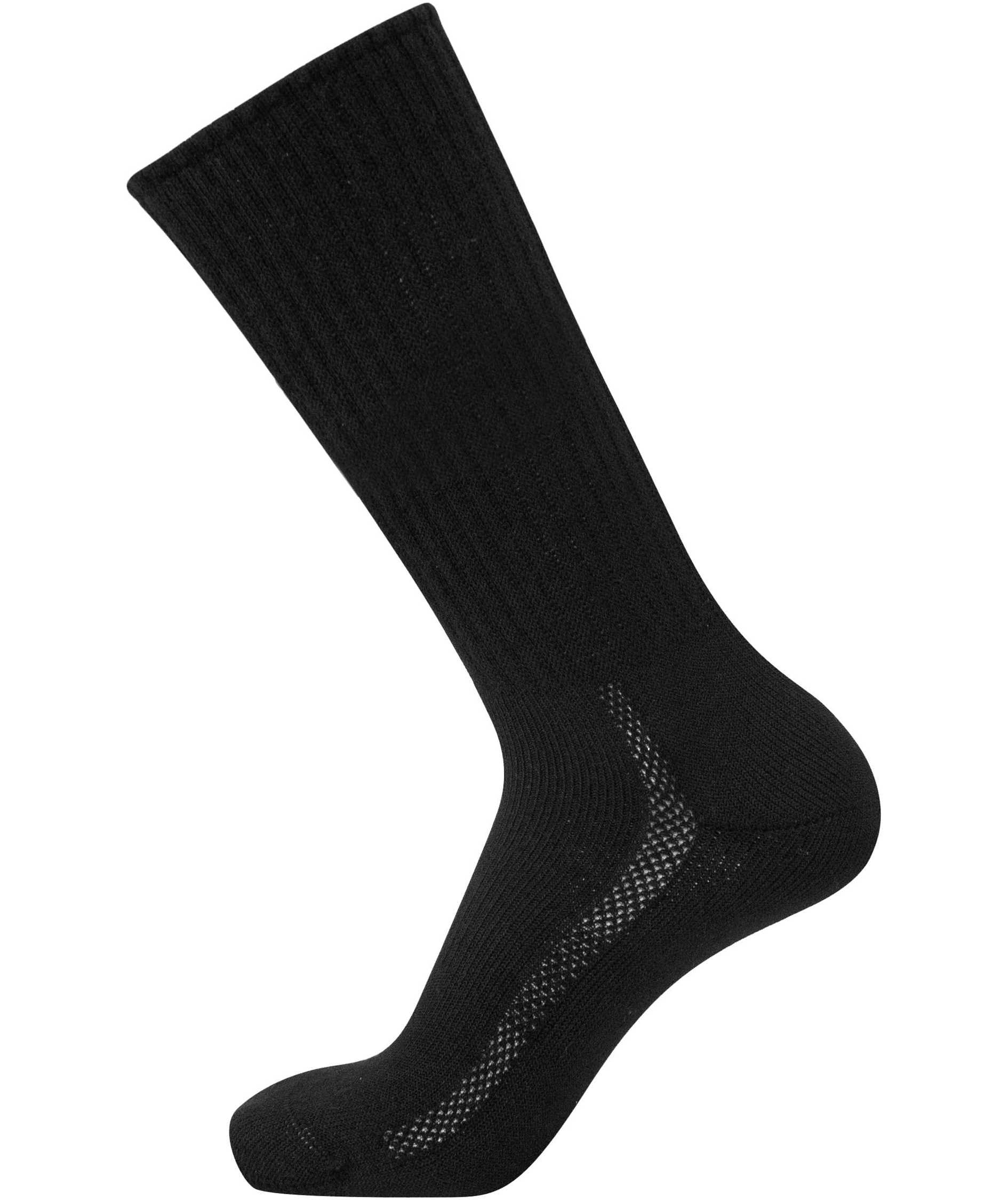 Worik S39 Merino Heavy KK socks with merino wool, Black