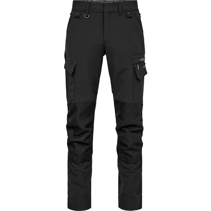 Engel Entire arbeidsbukse full stretch, Black/Anthracite Grey, large image number 0