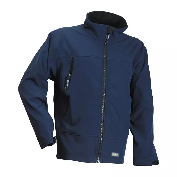 Lyngsoe softshell jacket, Marine Blue, large image number 0