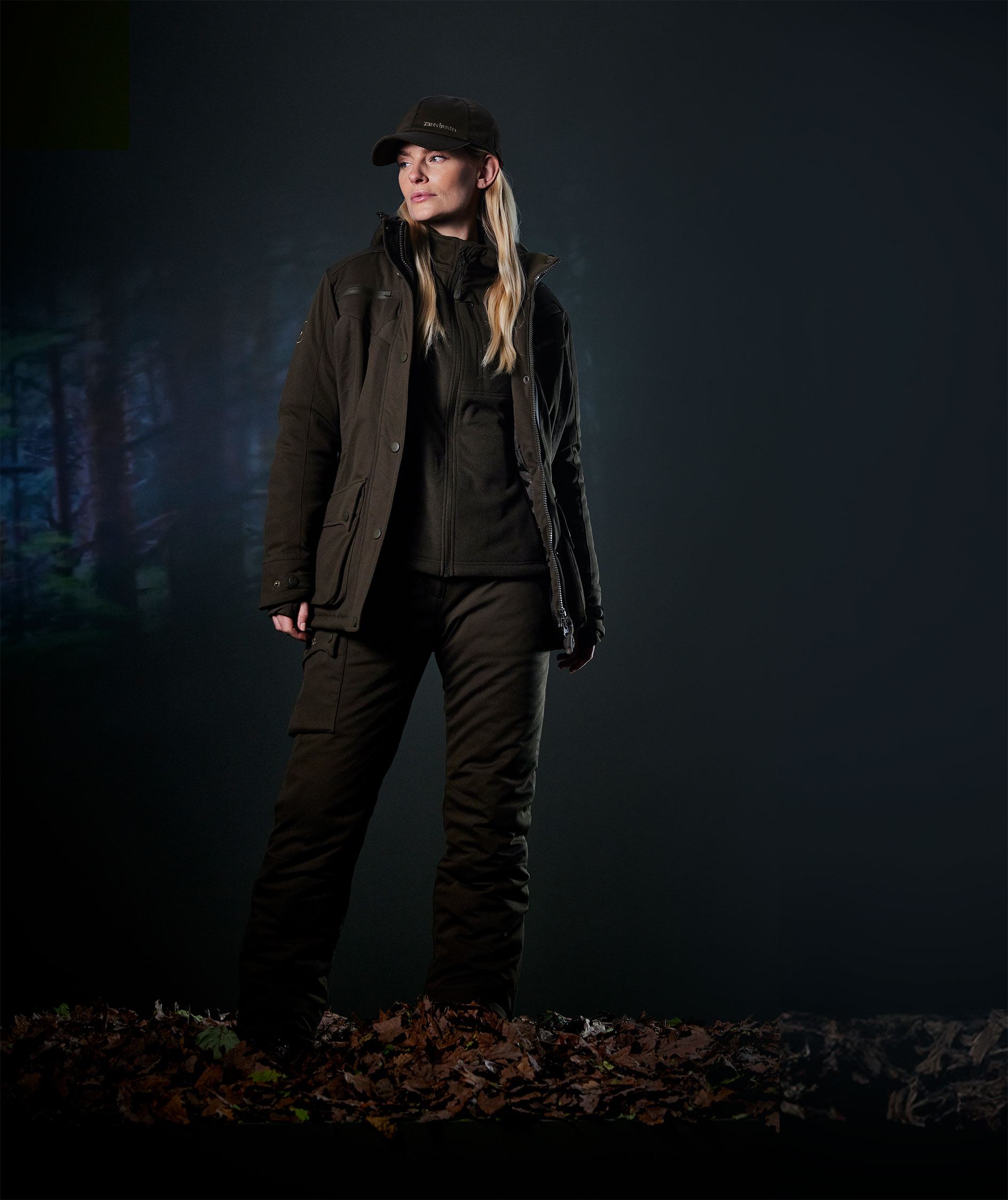 Deerhunter Muflon Pro Damen Winterhose, Art green