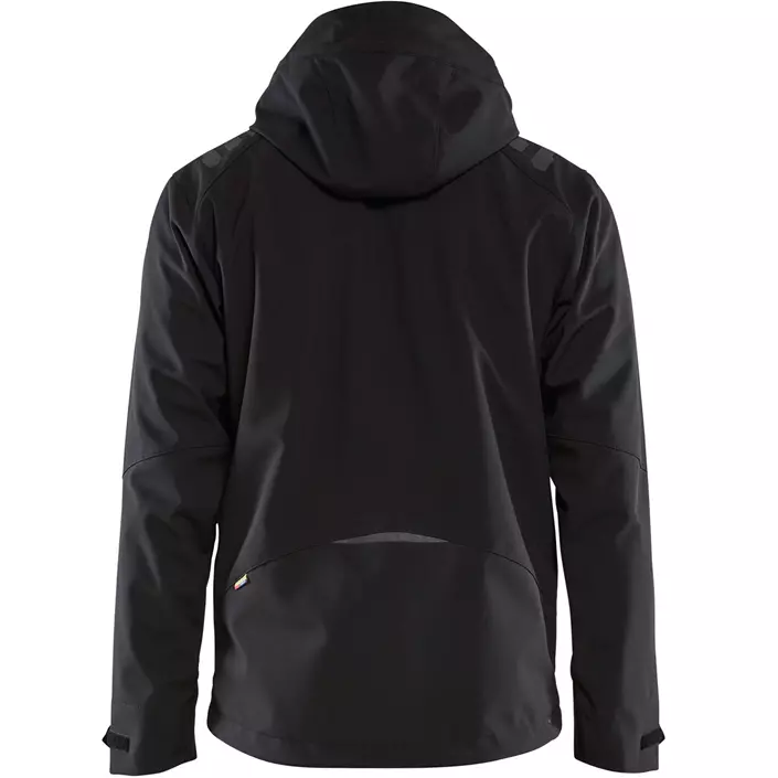 Blåkläder softshell jacket, Black, large image number 1