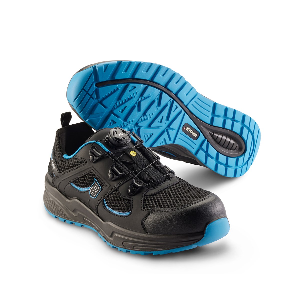 2nd quality product Brynje Athletic safety shoes S1P, Black