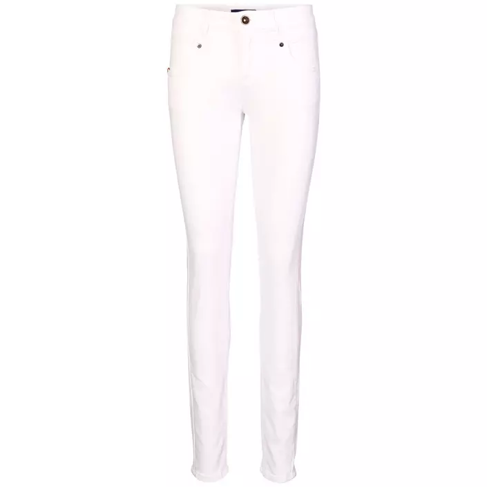 Claire Woman Kim dame jeans, Hvid, large image number 0
