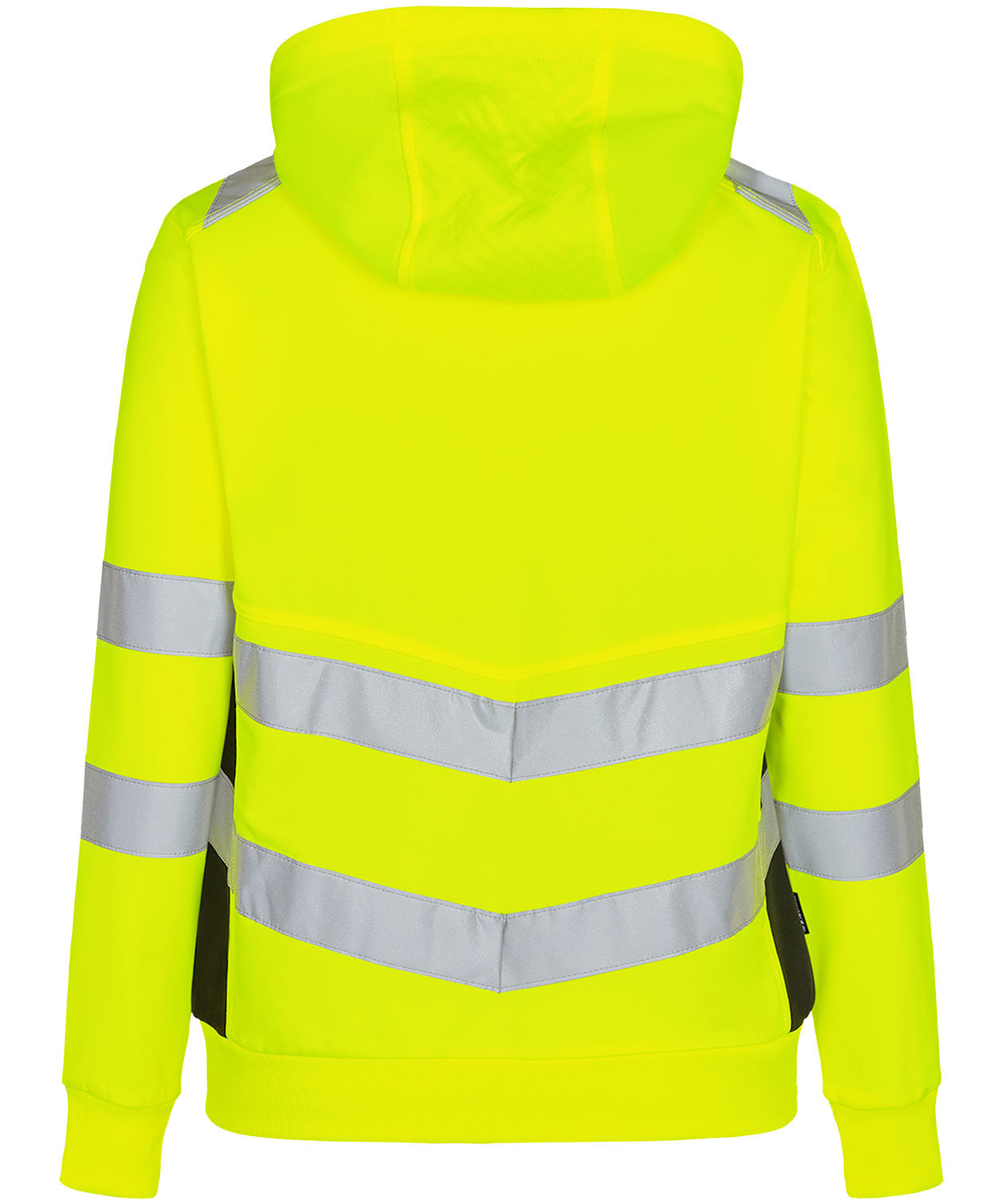 Engel Safety hoodie dam, Varsel Gul/Svart, Varsel Gul/Svart, large image number 1