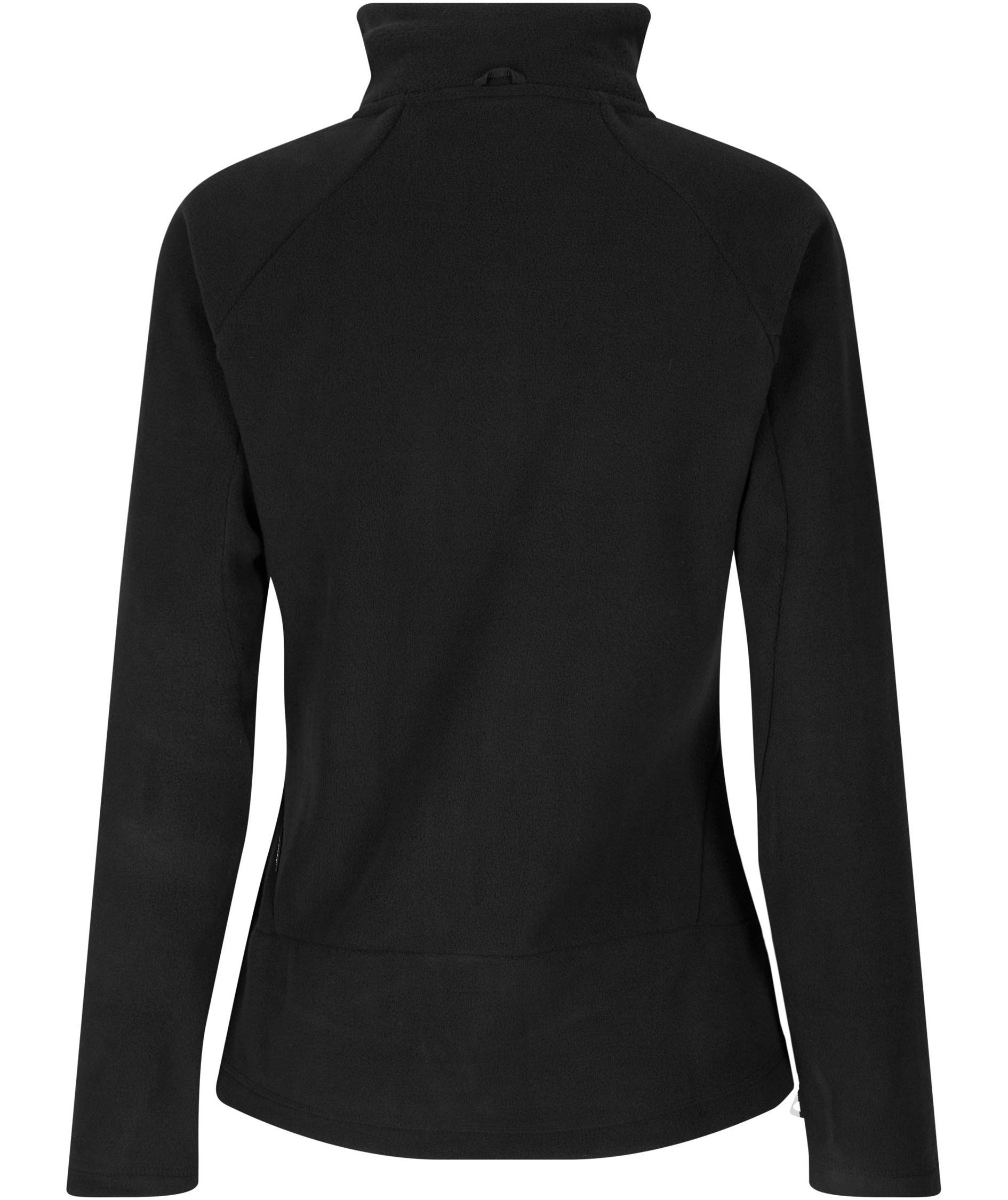 ID Zip'n'mix Active women's fleece sweater, Black