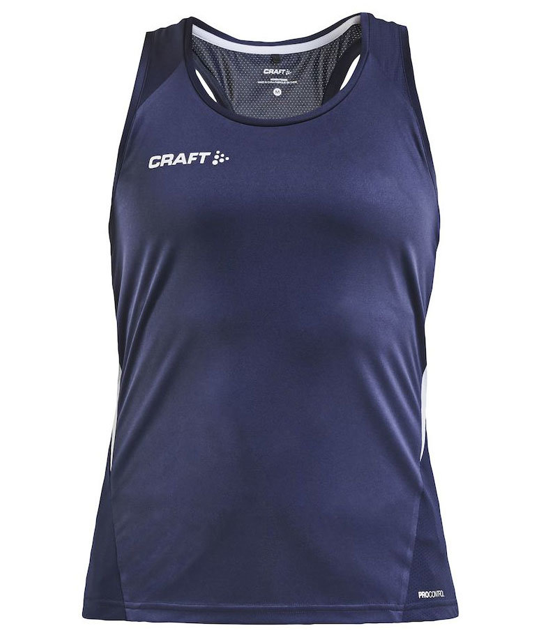 Craft Pro Control Impact women's tank top, Navy/White, Navy/White, swatch