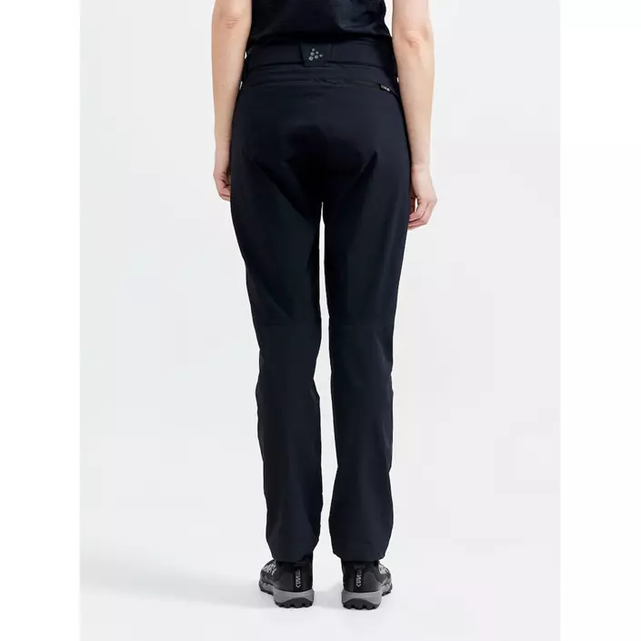 Craft ADV Explore Tech women's trousers, Black, large image number 3